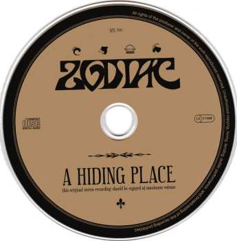 CD Zodiac: A Hiding Place