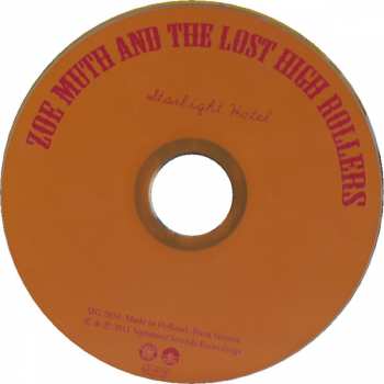 CD Zoe Muth And The Lost High Rollers: Starlight Hotel