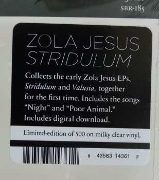 LP Zola Jesus: Stridulum LTD | CLR