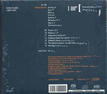 SACD Zoltán Kodály: Missa Brevis