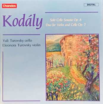 CD Zoltán Kodály: Solo Cello Sonata Op.8 / Duo For Violin And Cello Op.7