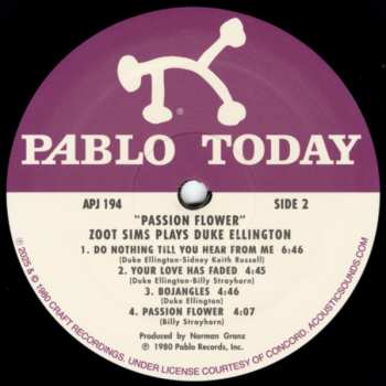 LP Duke Ellington: Passion Flower