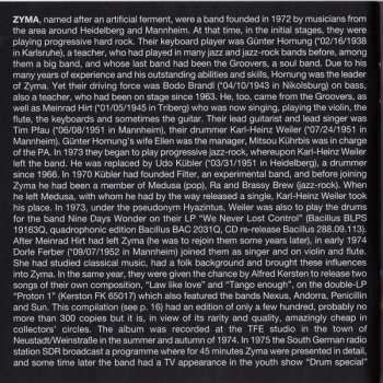 CD Zyma: Thoughts