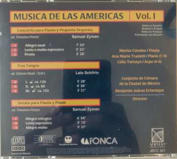 CD Lalo Schifrin: Musica De Las Americas Vol. I