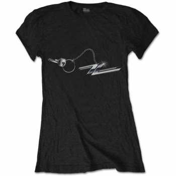 Merch ZZ Top: Dames T-shirt Hot Rod Sleutelhanger 