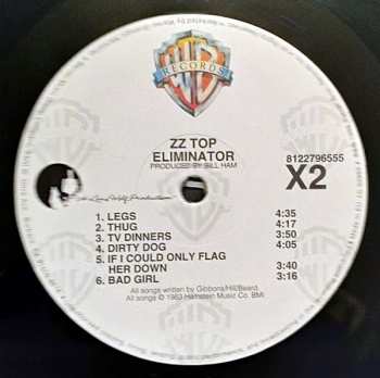 LP ZZ Top: Eliminator